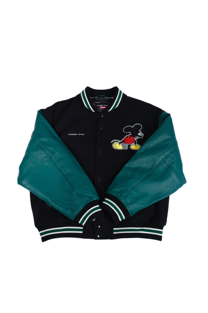 Supreme x Number (N)ine Mickey Varsity Jacket