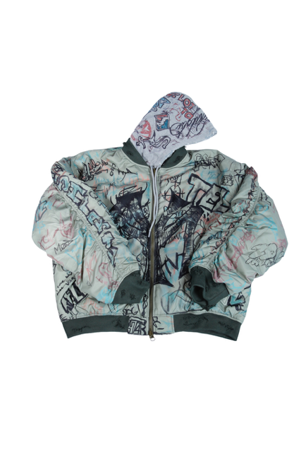 Mowalola Graffiti Bomber